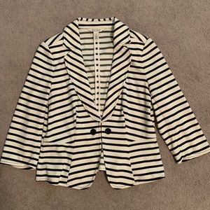 Black and White Blazer